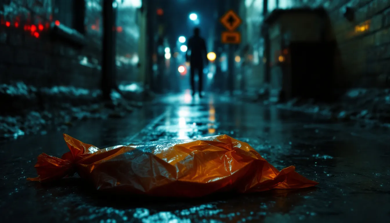 Proper disposal of contaminated materials in biohazard bags.