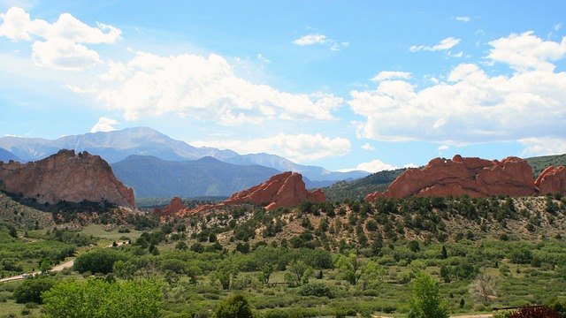 colorado springs, colorado, pikes peak