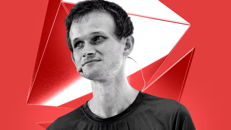 Image of Vitalik Buterin, founder of Ethereum. 