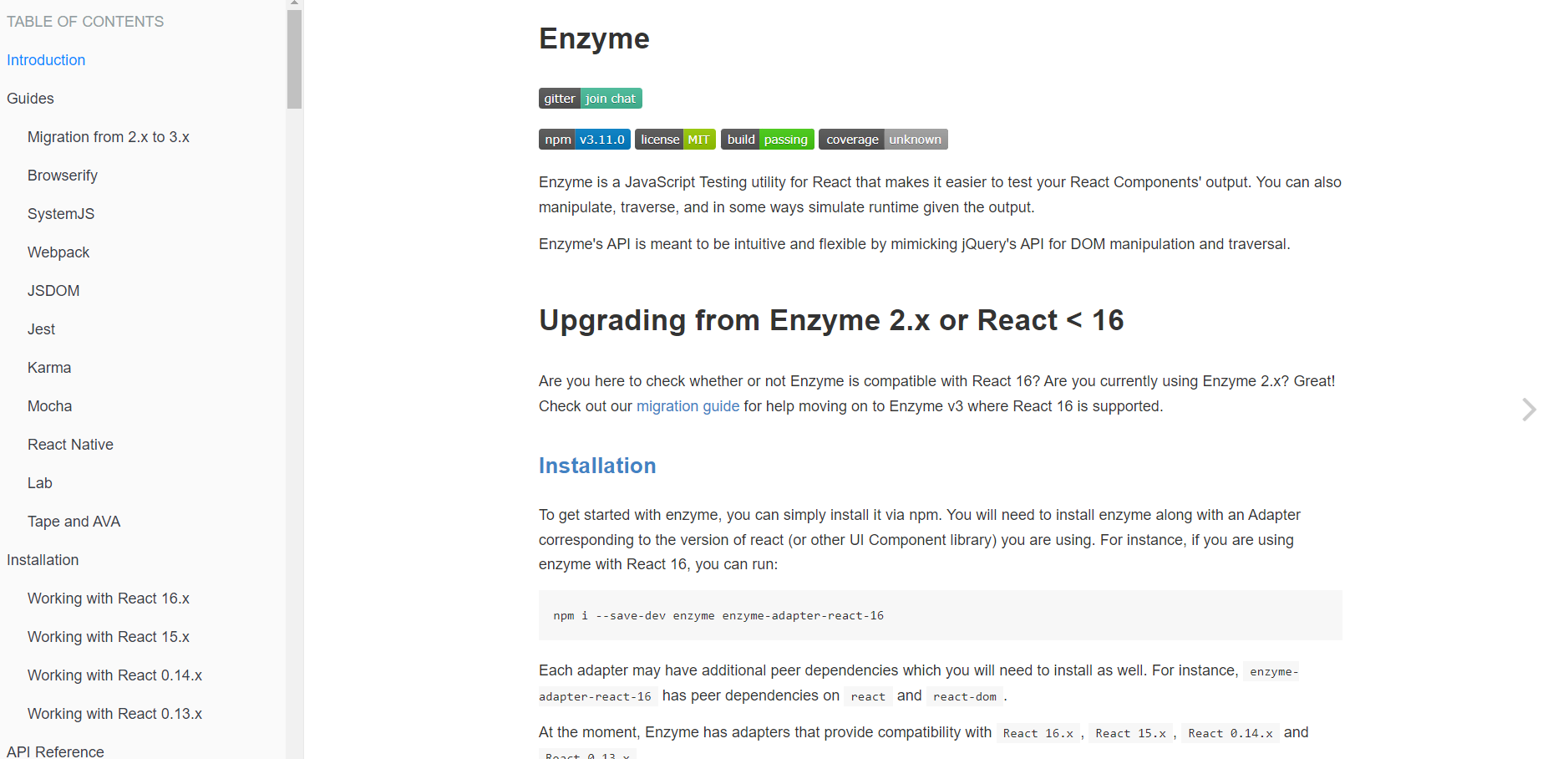 Enzyme Introduction