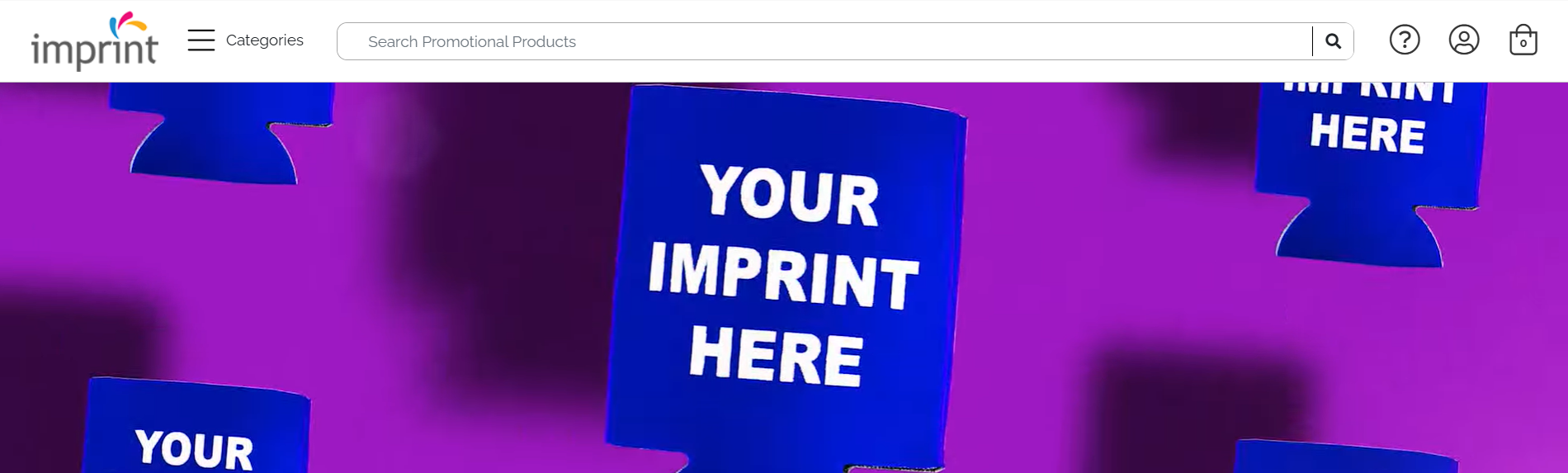 Imprint banner