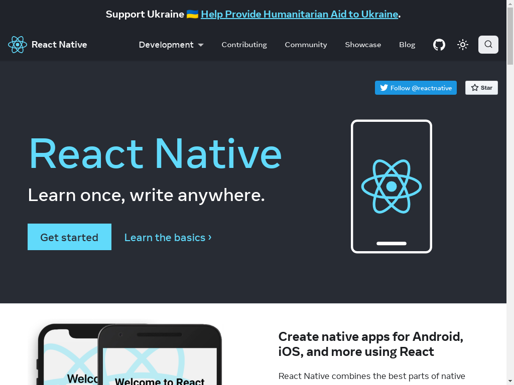Mobile app developer React Native – mobile app development frameworks