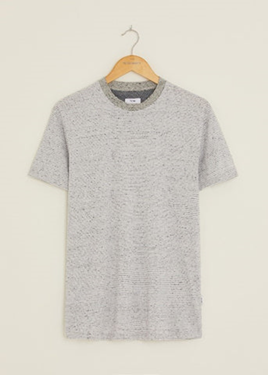 Peter Werth mens standard fit Sailsbury short sleeved t-shirt in grey