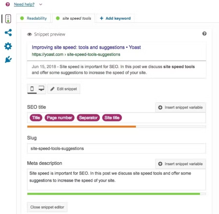 Yoast SEO - Contenuti evergreen