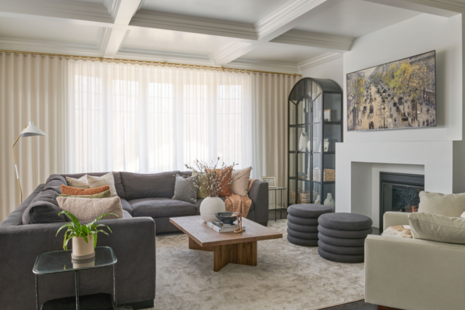 Cozy living room design