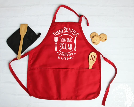 Thanksgiving Cooking Apron (etsy.com)