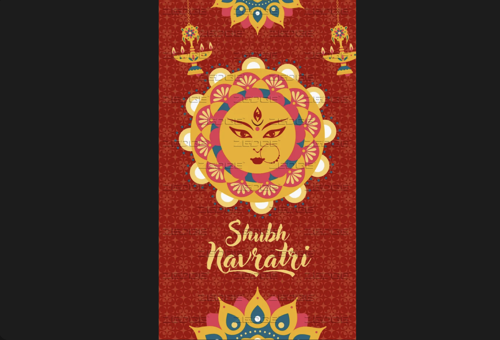 navratri wallpaper