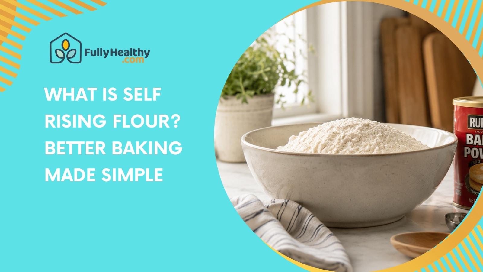 What Is Self Rising Flour? Better Baking Made Simple