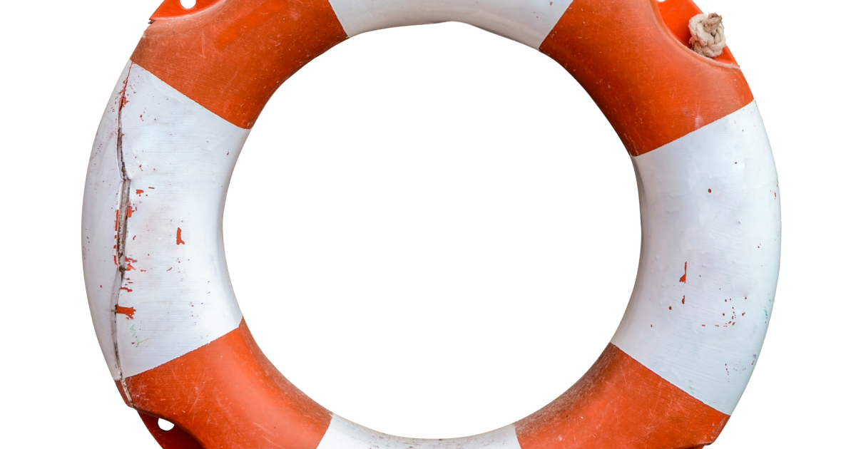 Image of a life preserver symbolizing the safe haven provided by schema therapy for couples at Loving at Your Best Marriage and Couples Counseling, acting as a vital support system against attacks from narcissistic parents in New York City."