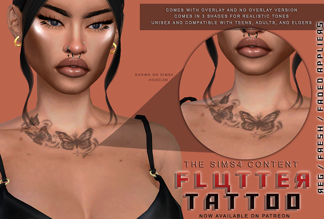 Flutter Tattoos