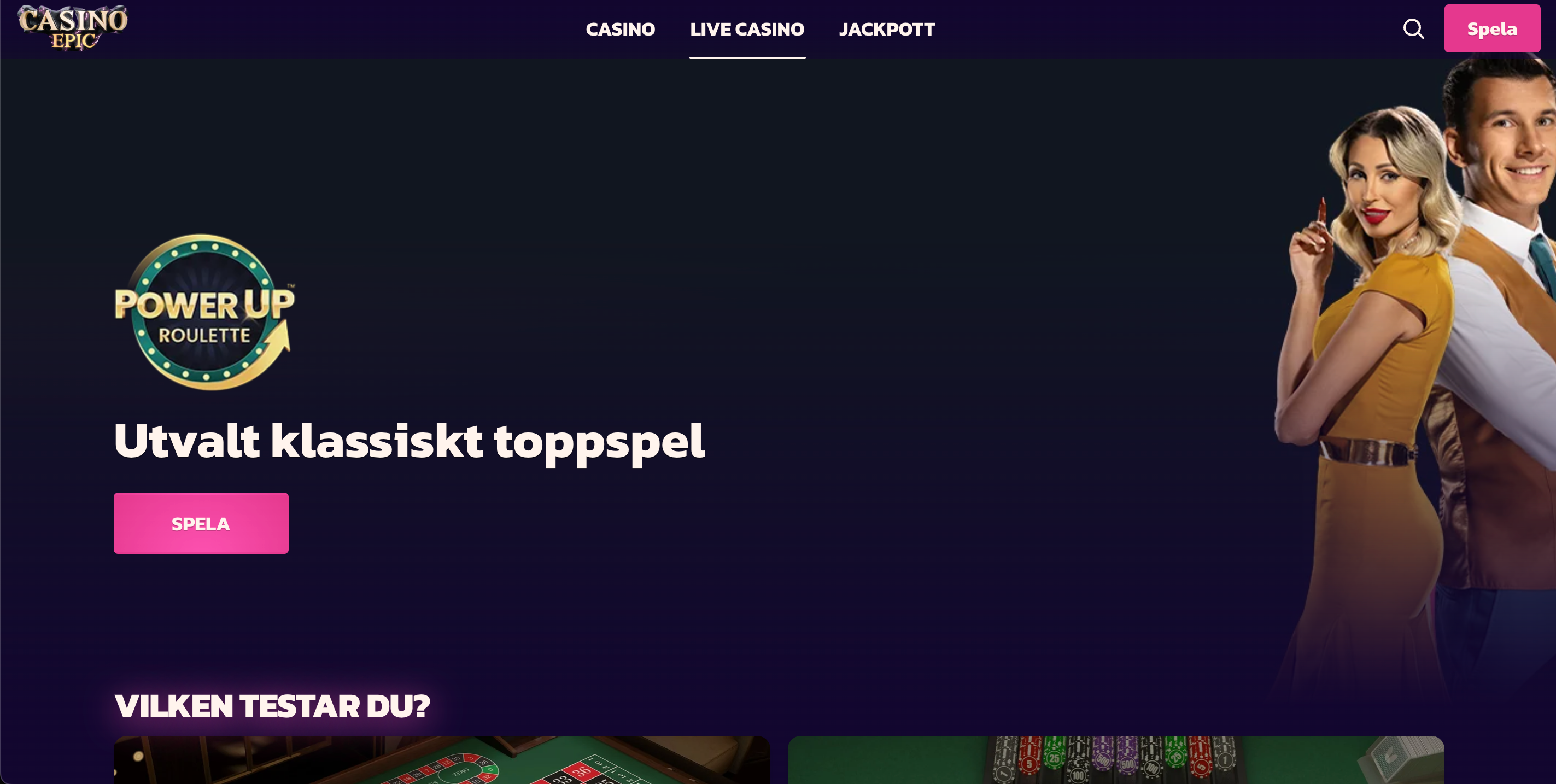 casino epic live casino