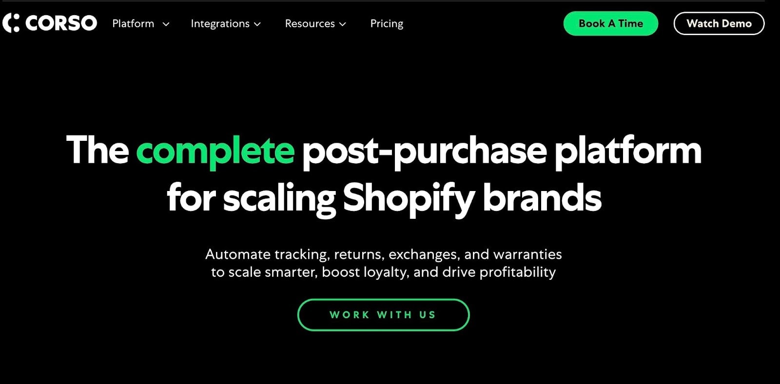 Narvar alternatives: Corso