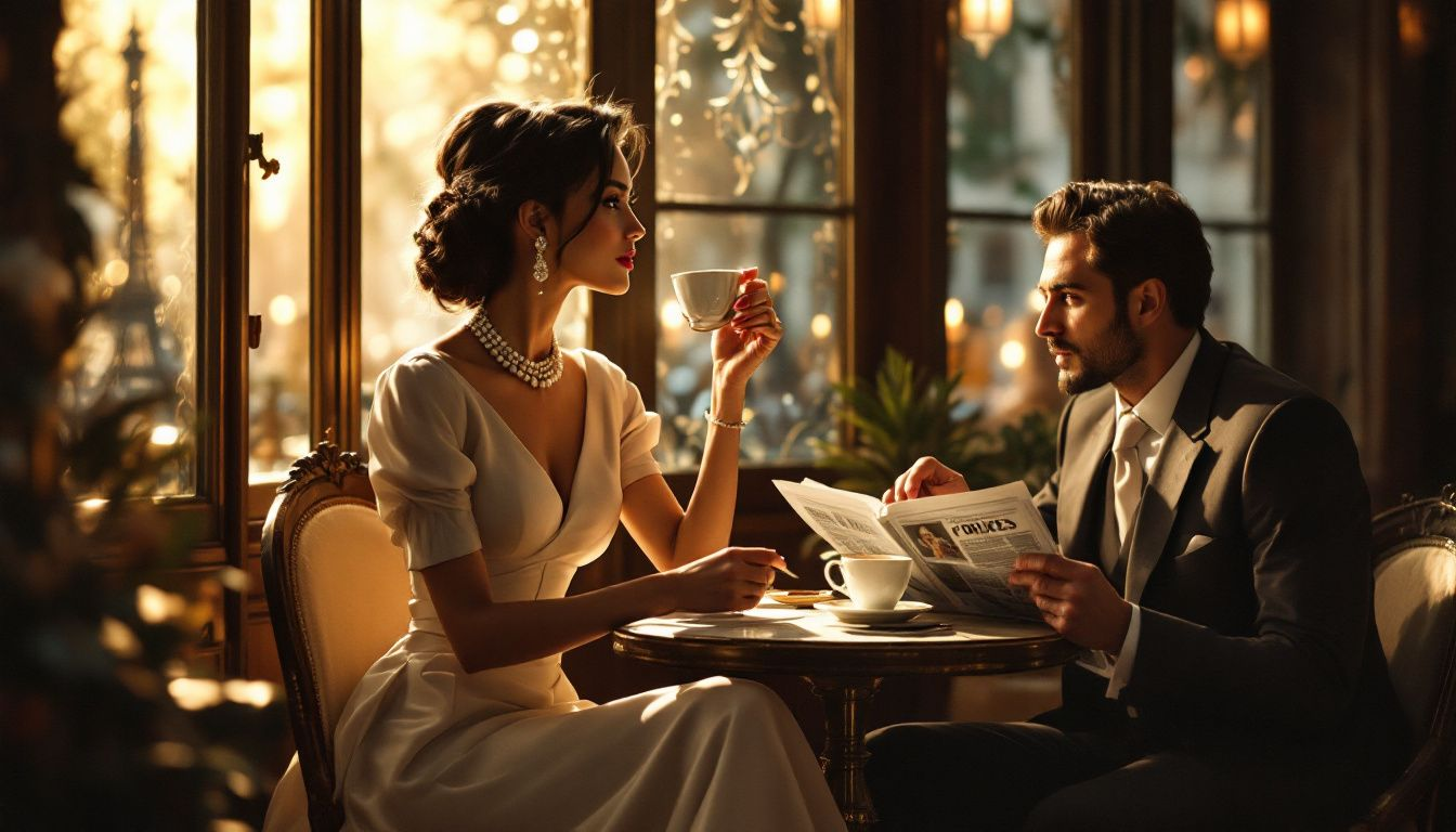 Wizualizacja zasad savoir vivre w codziennym życiu.