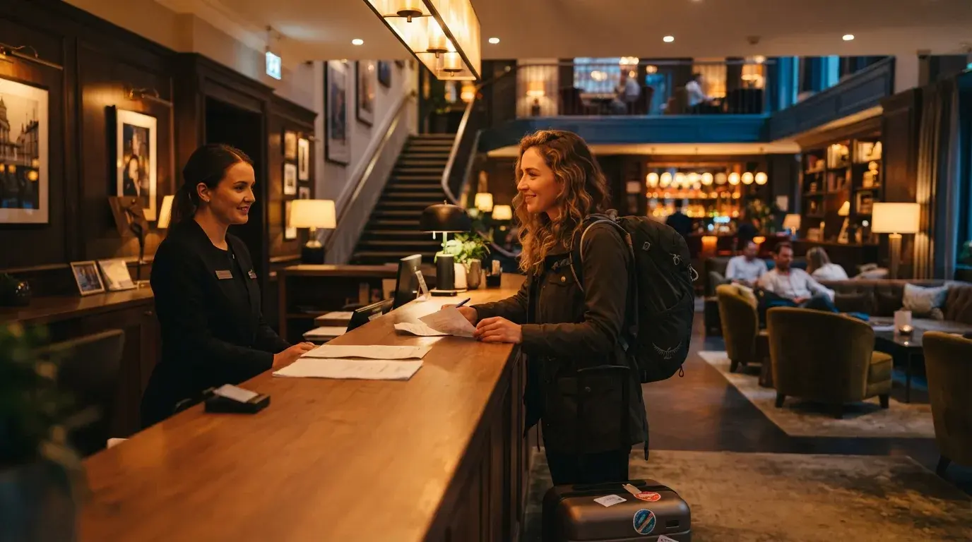 Hotel trail and accommodation proof for a multi-country visa itinerary