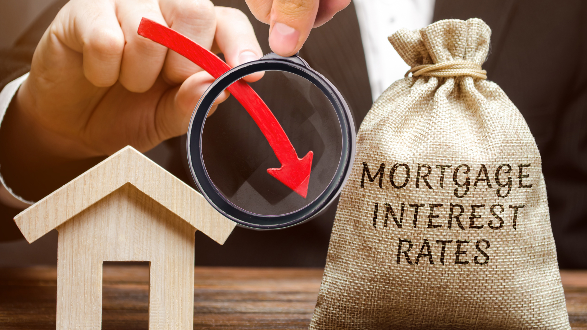 mortgage rates on interest dropping on property investment 