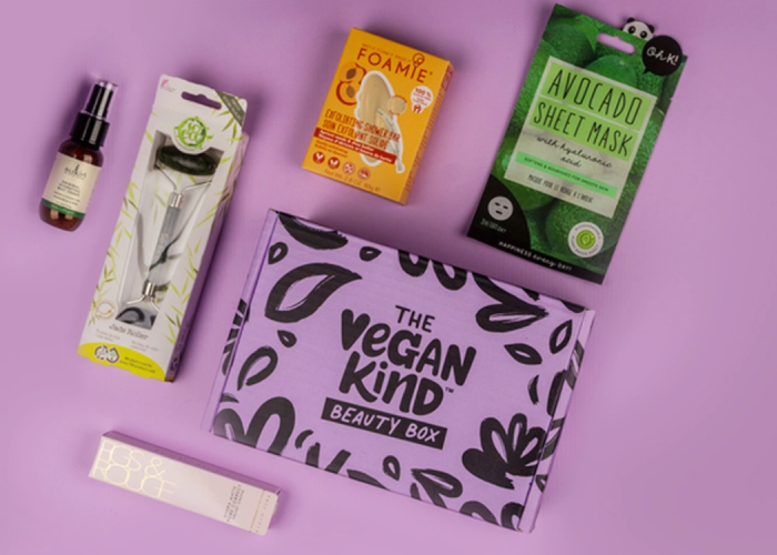 The Vegan Kind Beauty Box contains cruelty free products