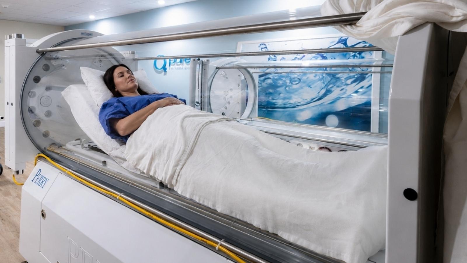more oxygen, body's natural healing processes