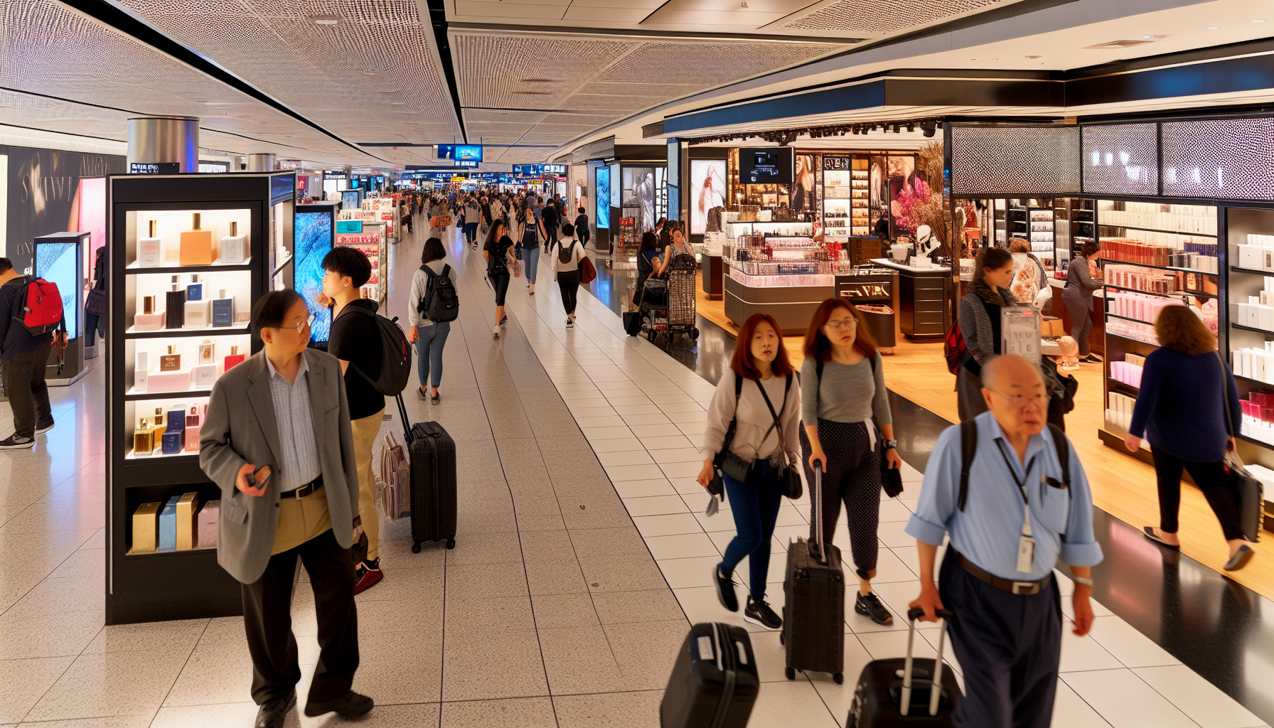 Shopping at JFK Airport