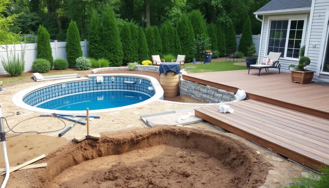 pool-to-deck conversion