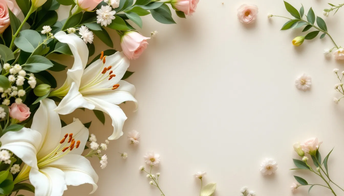 Ein Blumenstrauß, der für verschiedene Anlässe von Trauersprüchen genutzt werden kann.