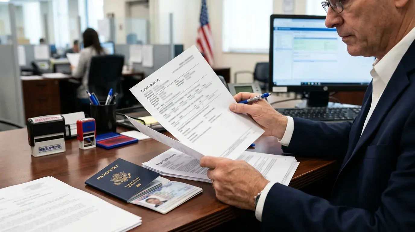 Why embassies may ask for extra proof beyond a dummy ticket