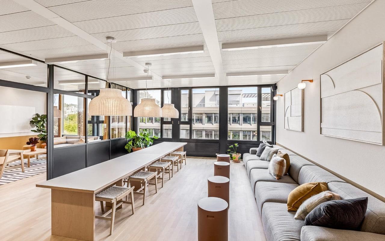 Bild, das den nachfolgenden Coworking Space in Bern zeigt: FlexOffice Murifeld