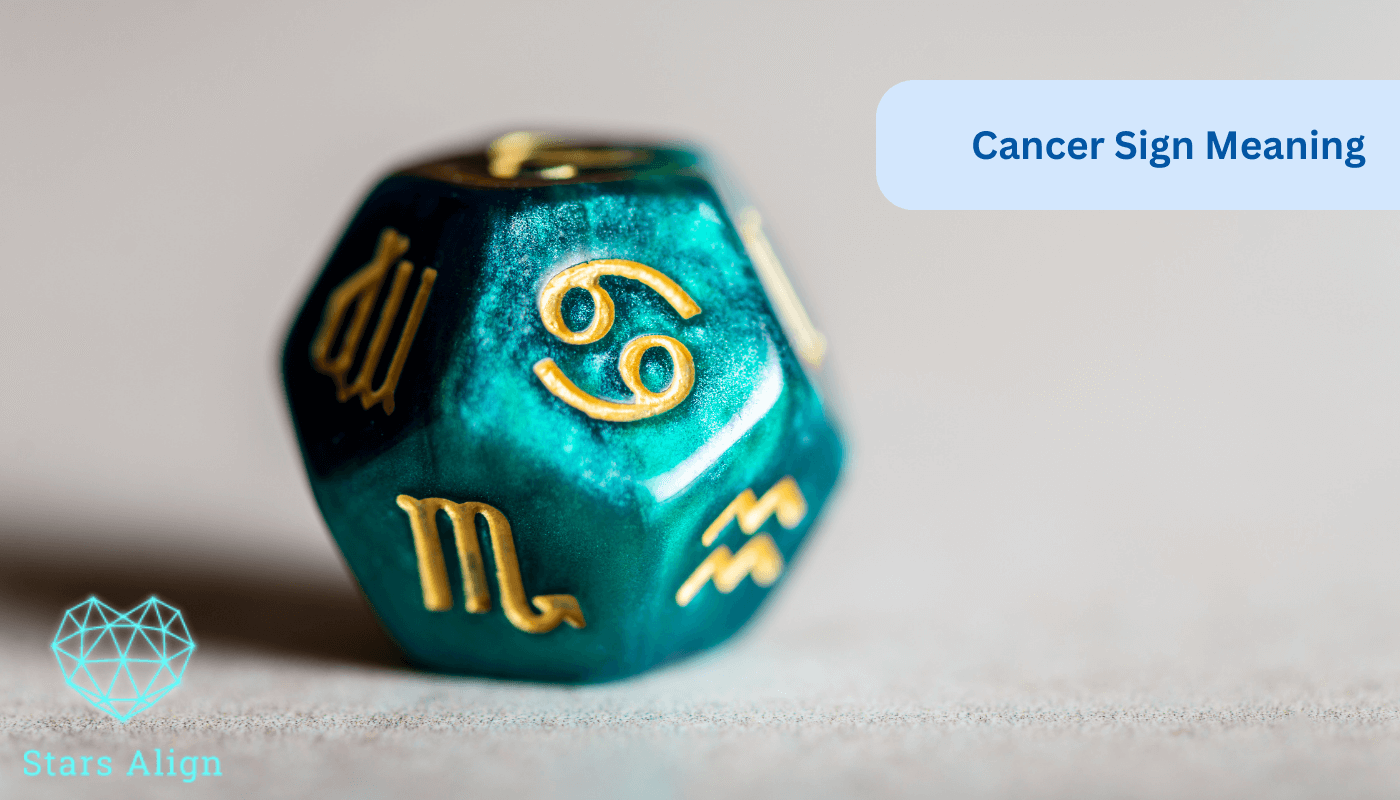 image of cancer zodiac symbol