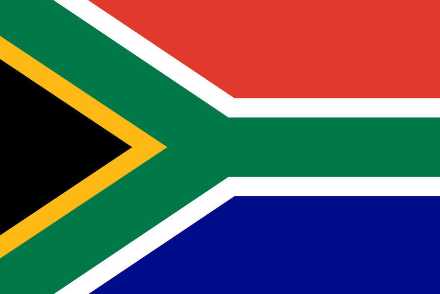 South African flag // custom t shirt design, custom made shirts