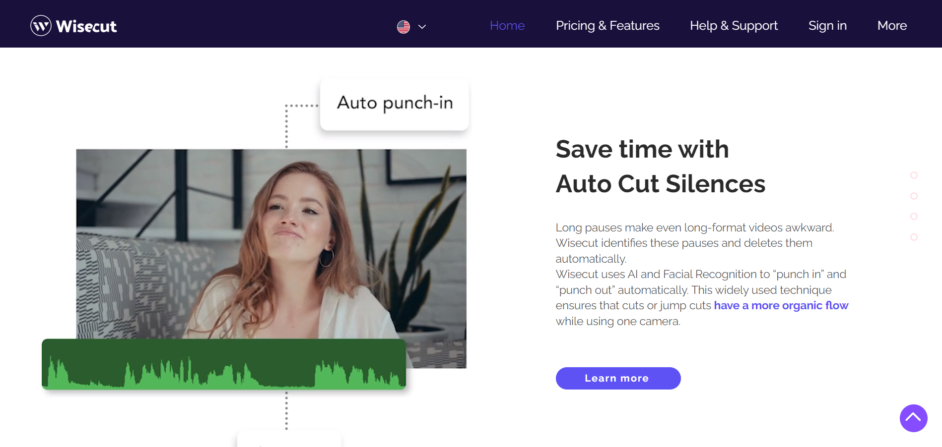 Cut out awkward pauses with wisecut.video