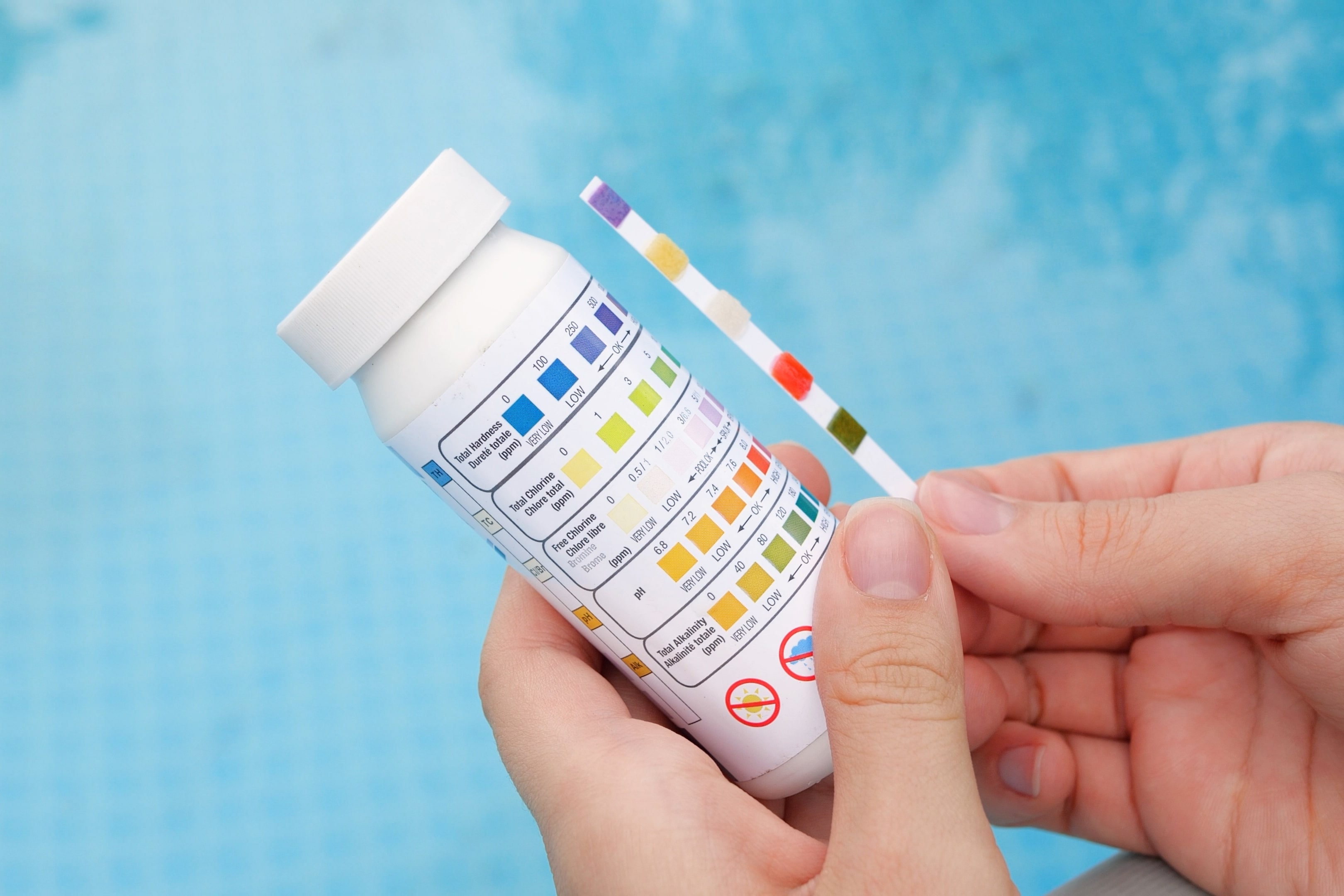 PH test kit for pool 