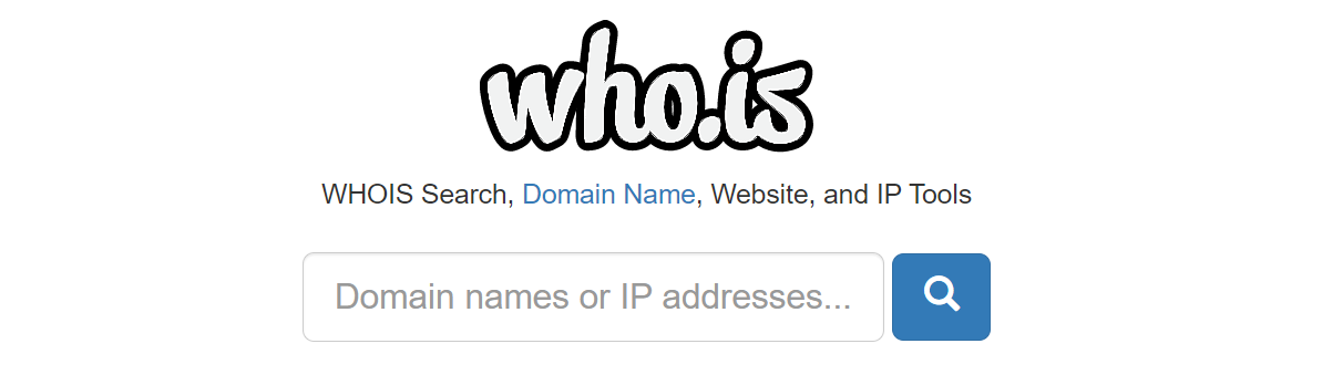 Internet Protocol(IP) WHOIS