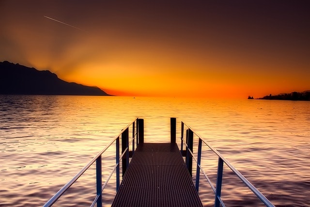 tennessee, lake, pier