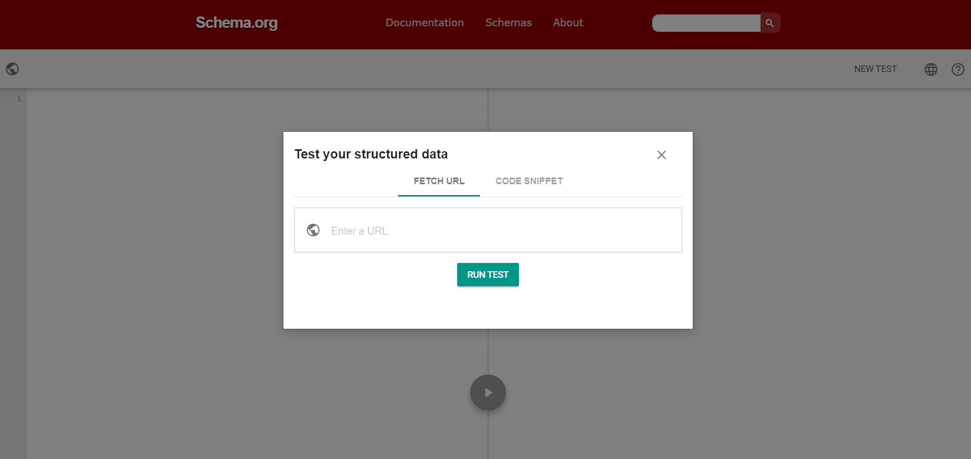 Google Schema Markup Testing Tool