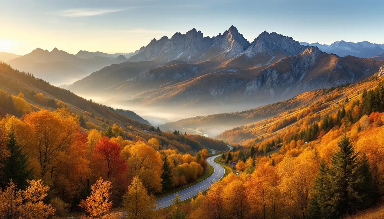 The Carpathian Mountains, a significant natural landscape in Ukraine.