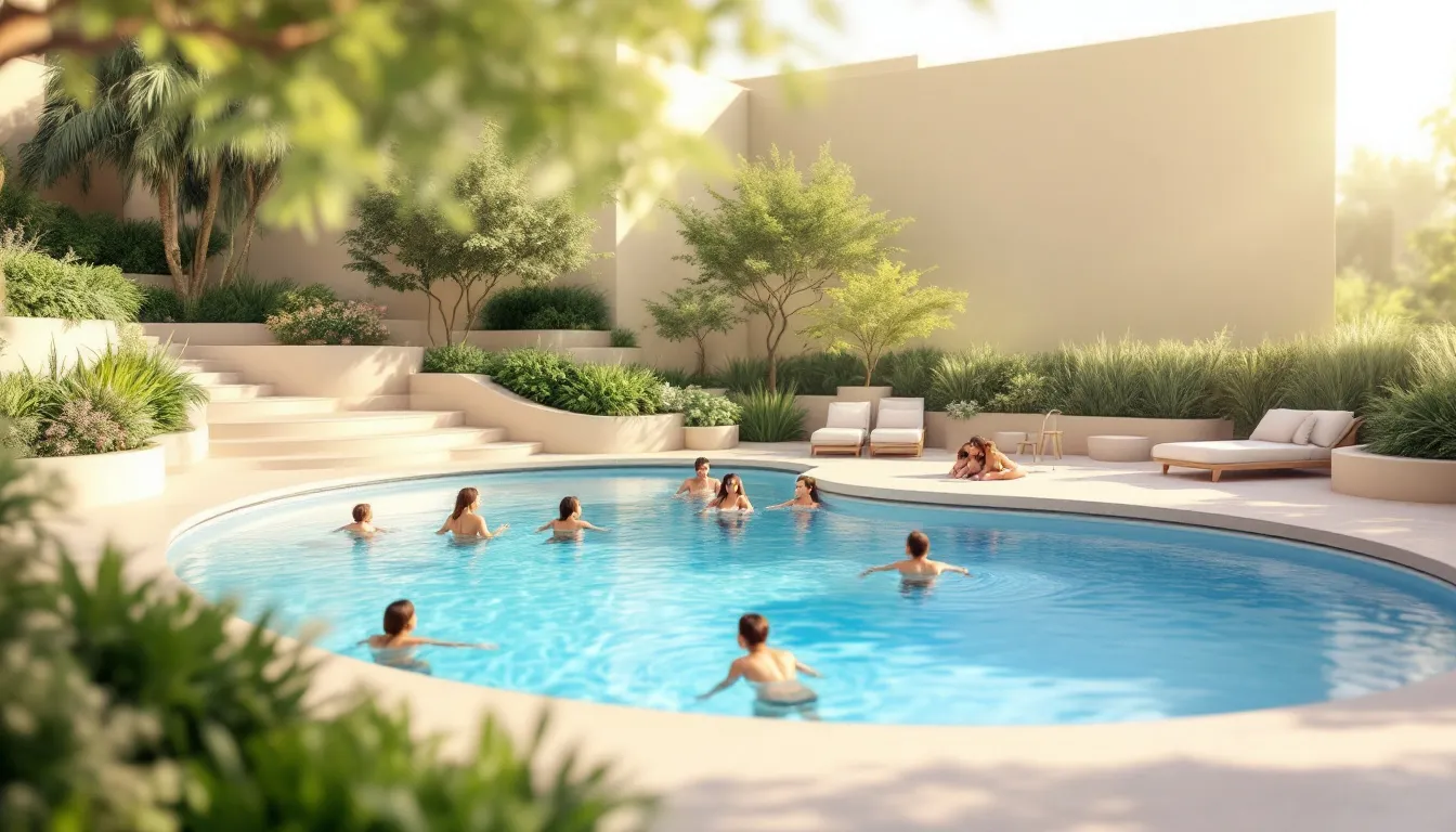 The benefits of residential pools for families and community wellness.