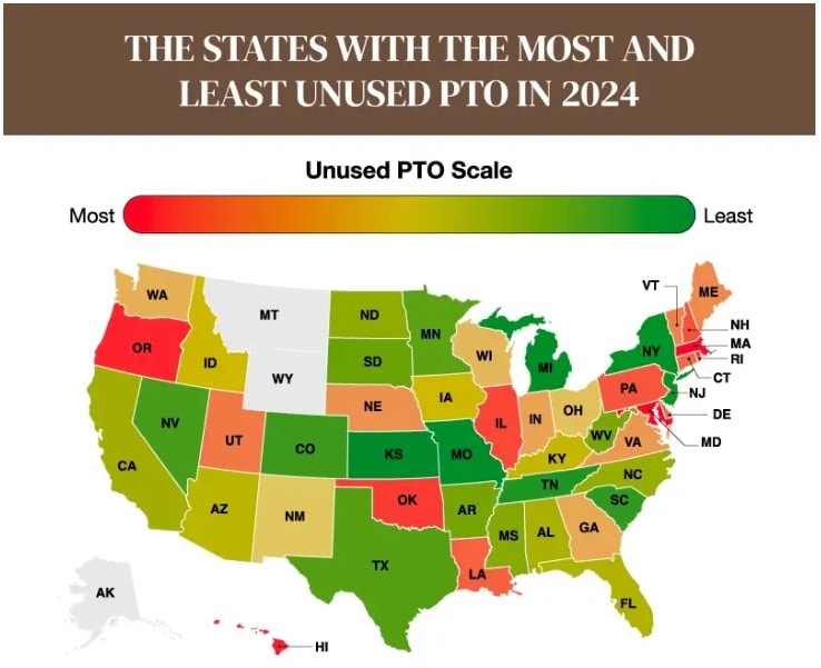 employee pto and vacation tracking software; employee pto and vacation tracking software; infographics from Solitared.com