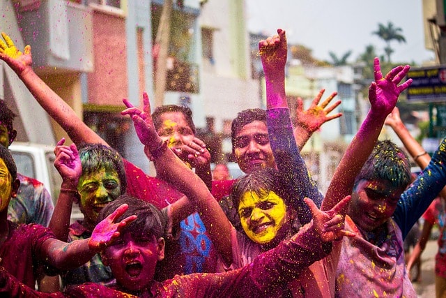 kids, festival, colour contest, celebration, holi, outdoors, enjoy, childhood, holi, holi, holi, holi, holi