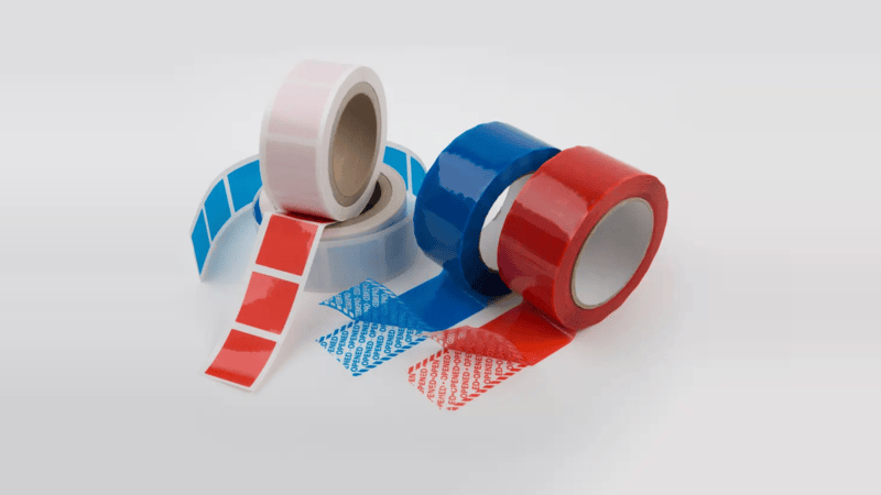 Acrylic Serial Number & Perforation Security Tapes