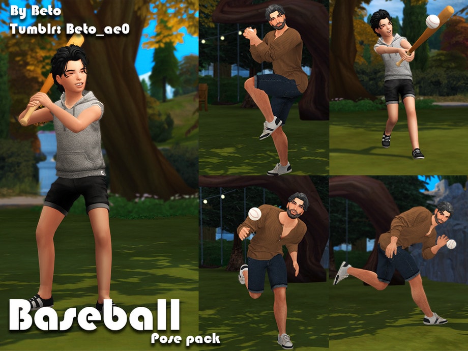 Baseball Pose Pack
