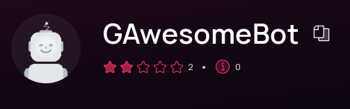 GAwesome bot icon