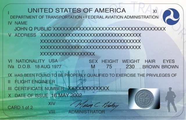 An overview of different types of pilot licenses, including airline transport pilot licenses and private pilot licenses.
