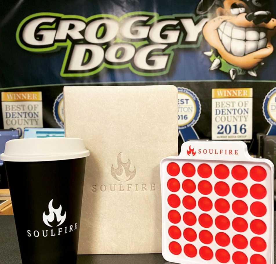 Unique promotional products from Groggy Dog