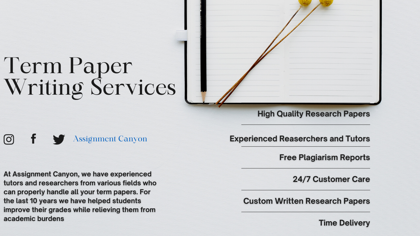 Get Affordable Term Paper Writing Services at 13.50 USD per page