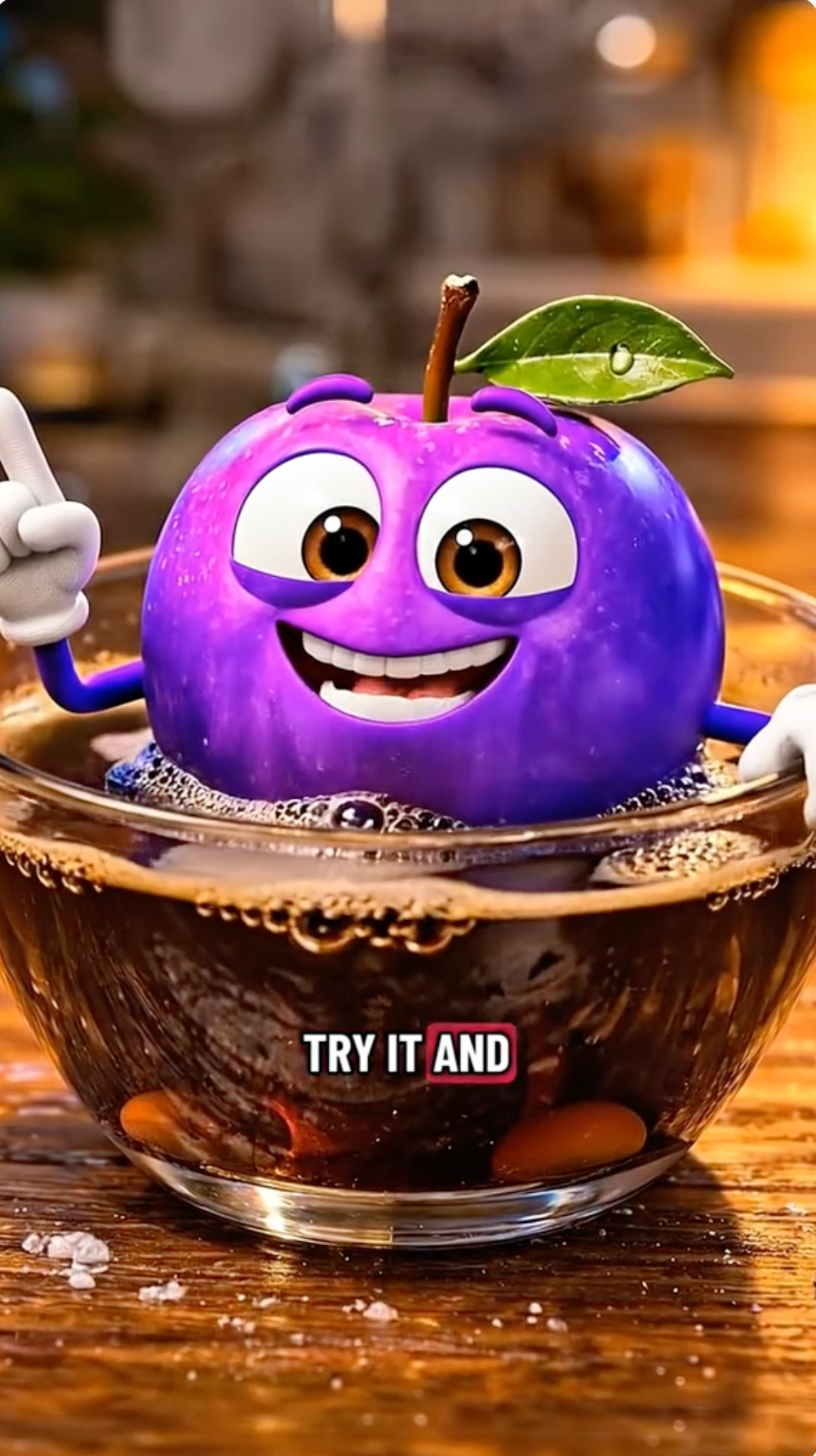 viral ai life hack purple apple