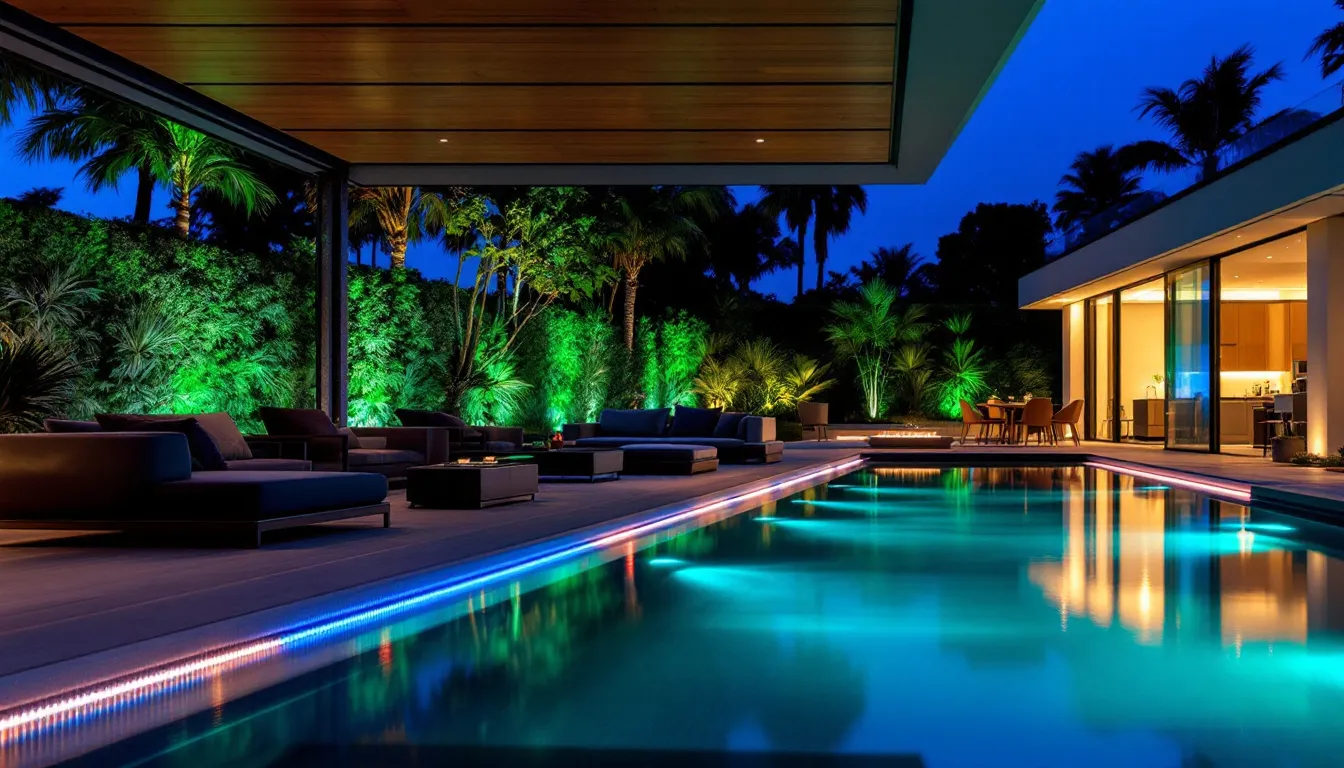 Safety features of LED pool lights.