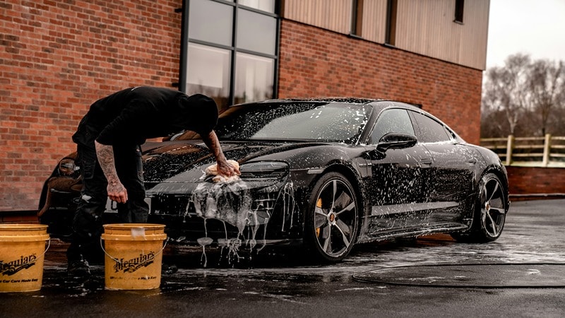 Preparation for Headlight Cleaning 