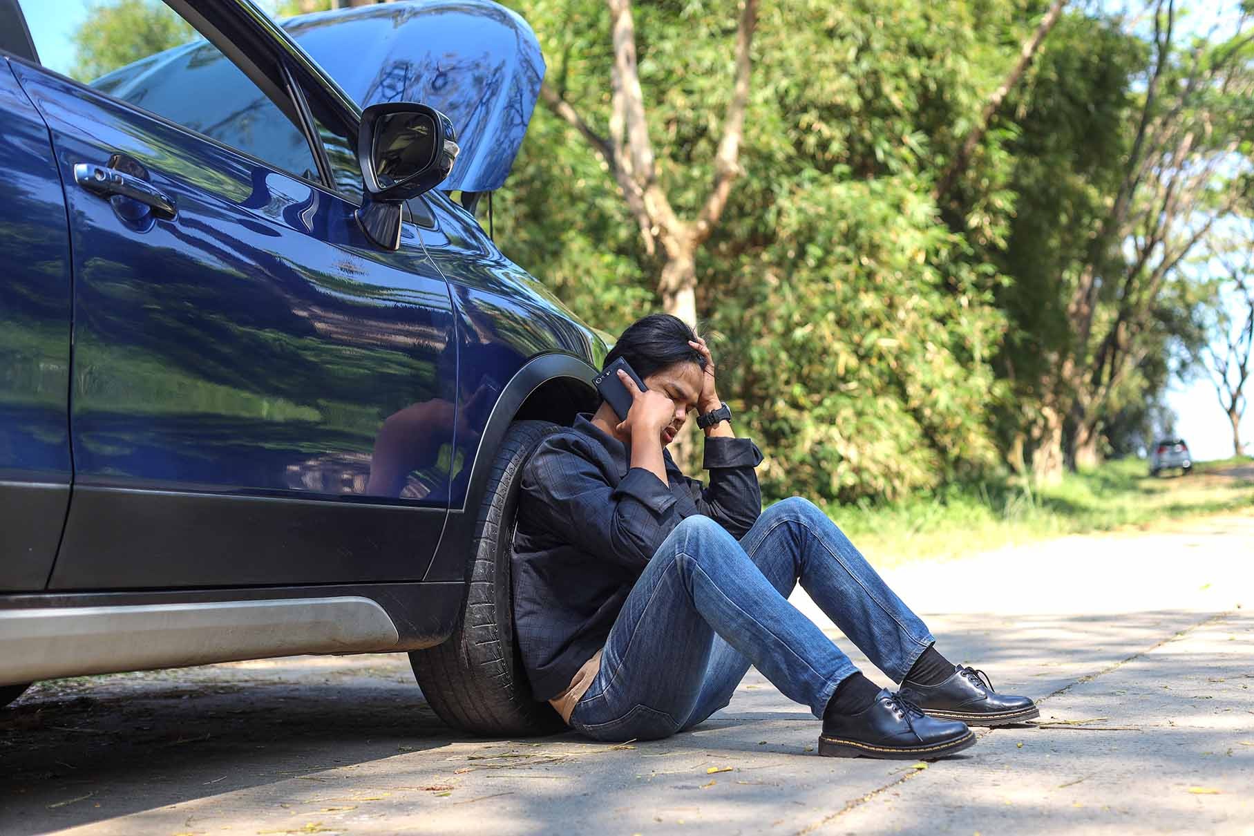 Accident due to mechanical failure