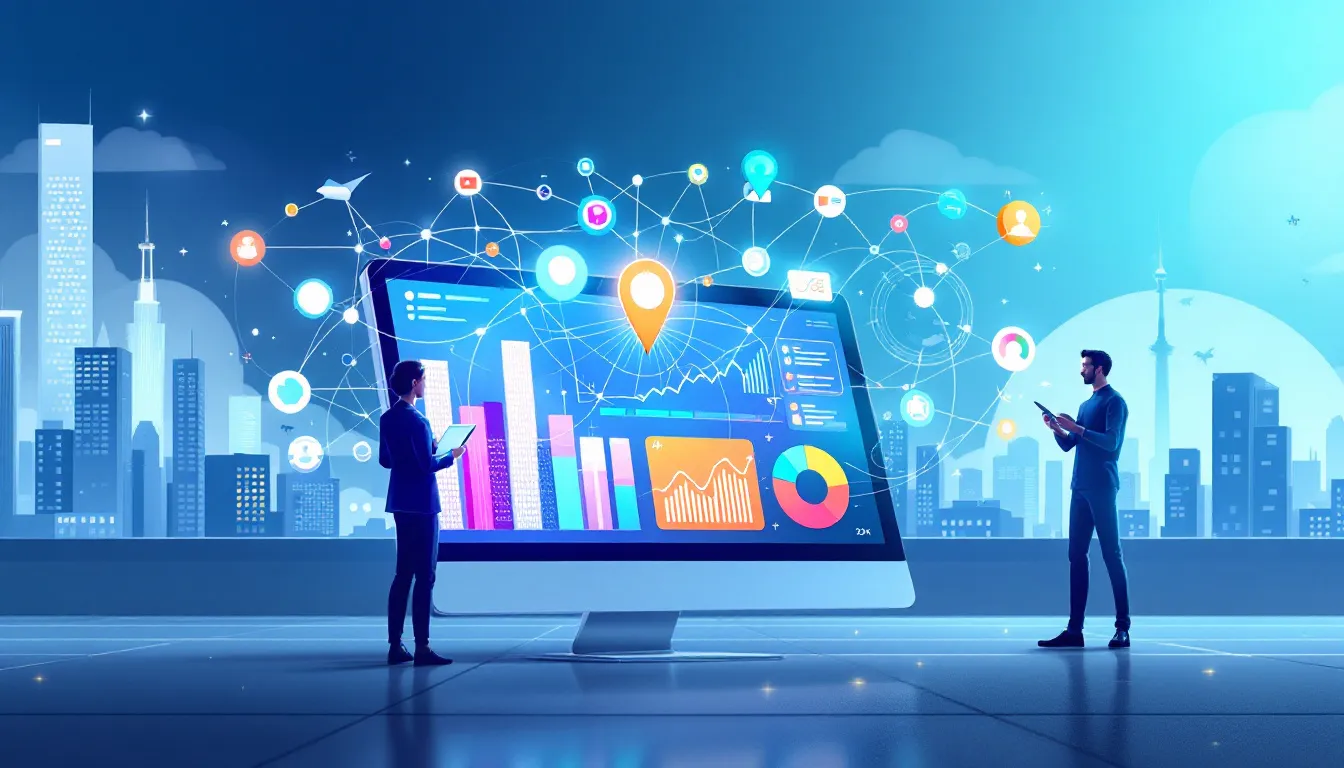 An image showing local SEO strategies for B2B companies.