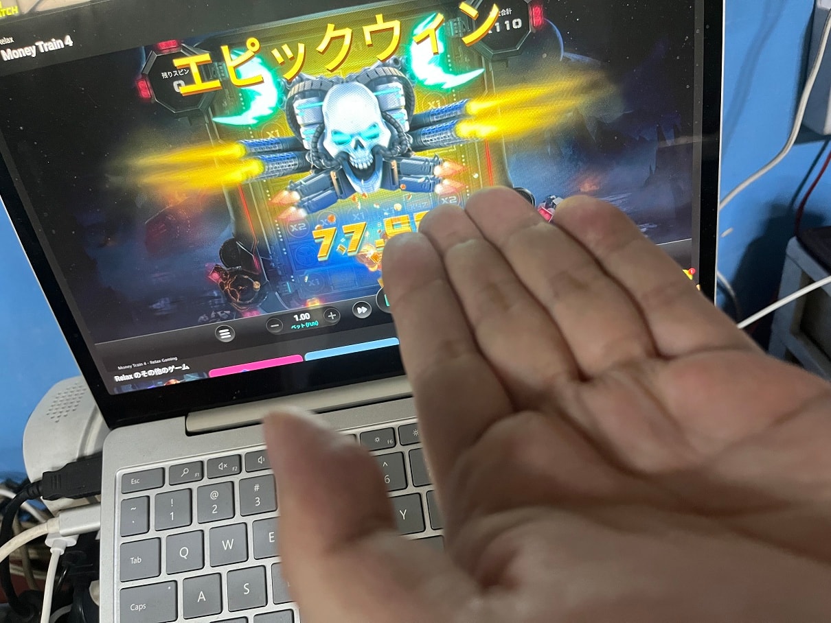 パリマッチ 入金不要ボーナス マネートレイン4体験 エピックウィンゲット
