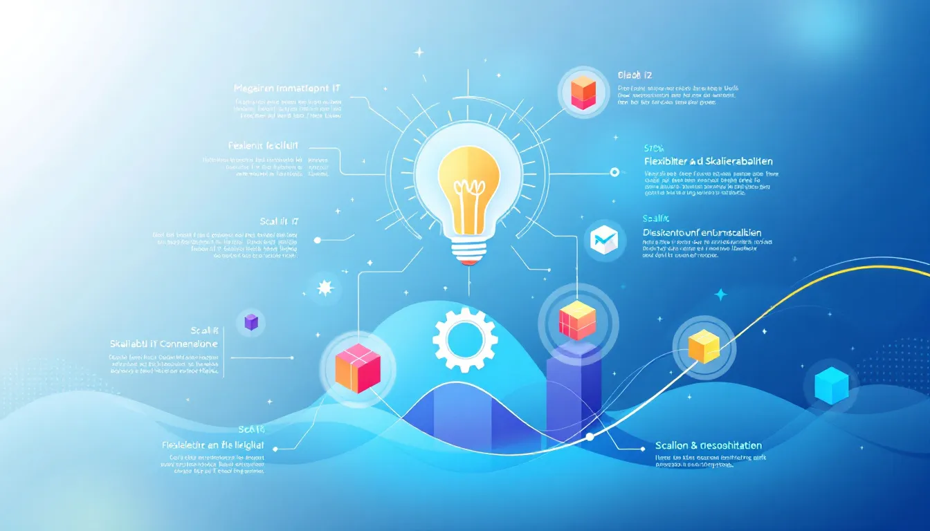 Flexibilität und Skalierbarkeit in IT-Ressourcen.